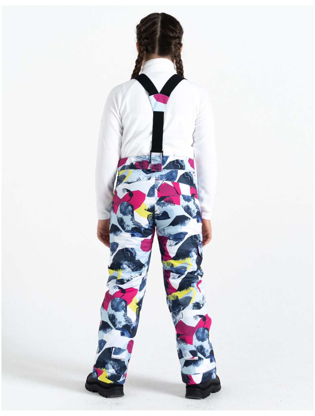 Dare2b, Pow pantalones de esquí niños Quiet Blue Abstract Mountain Print multicolor 