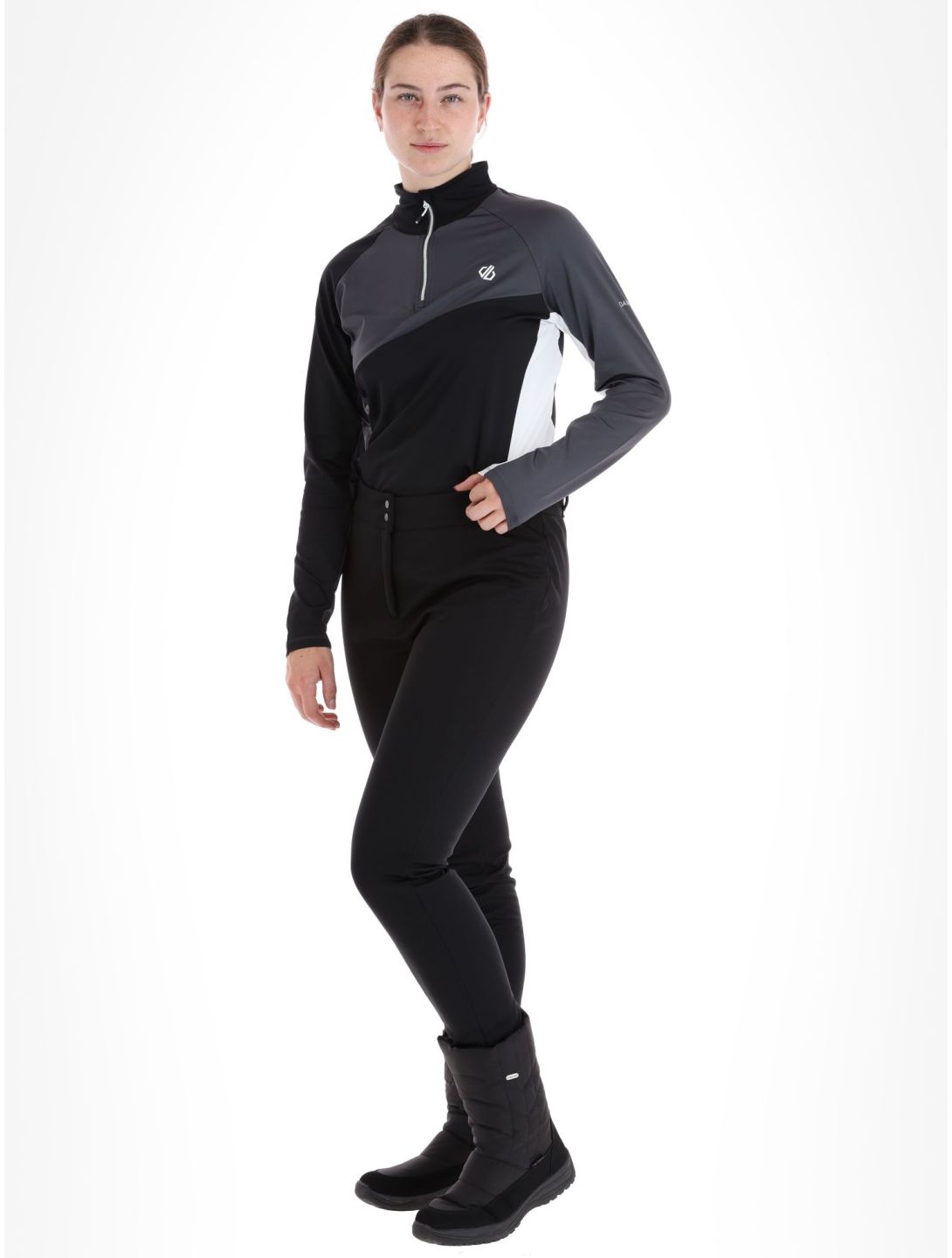 Dare2b, Sleek III pantalones de esquí softshell mujeres Black negro 