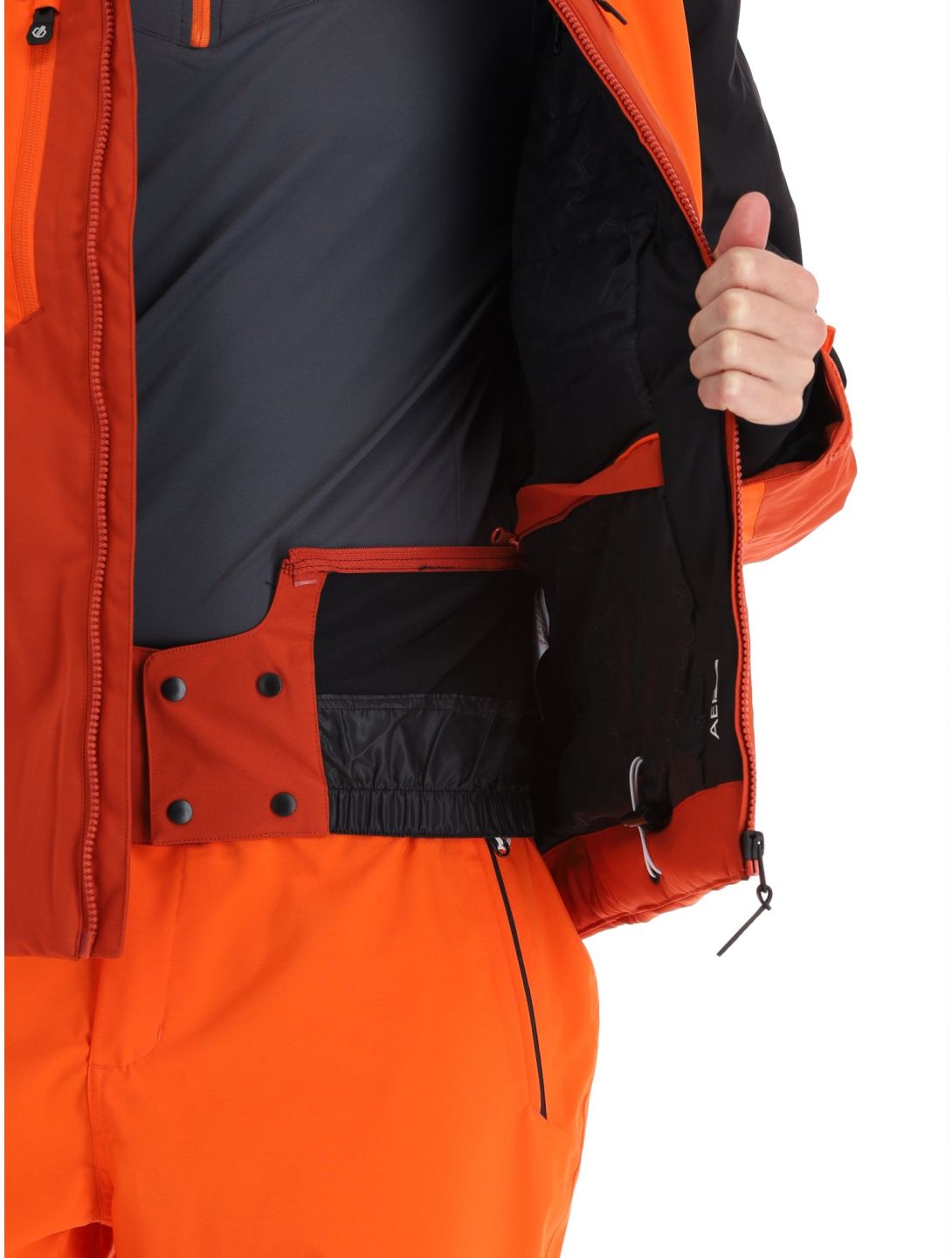 Dare2b, Slopeside chaqueta de esquí hombres PuffinOr / Blk naranja, negro 