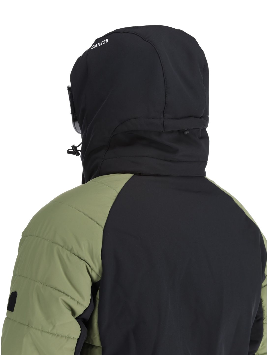 Dare2b, Speed chaqueta de esquí softshell hombres Olivine Green / Black negro, verde 