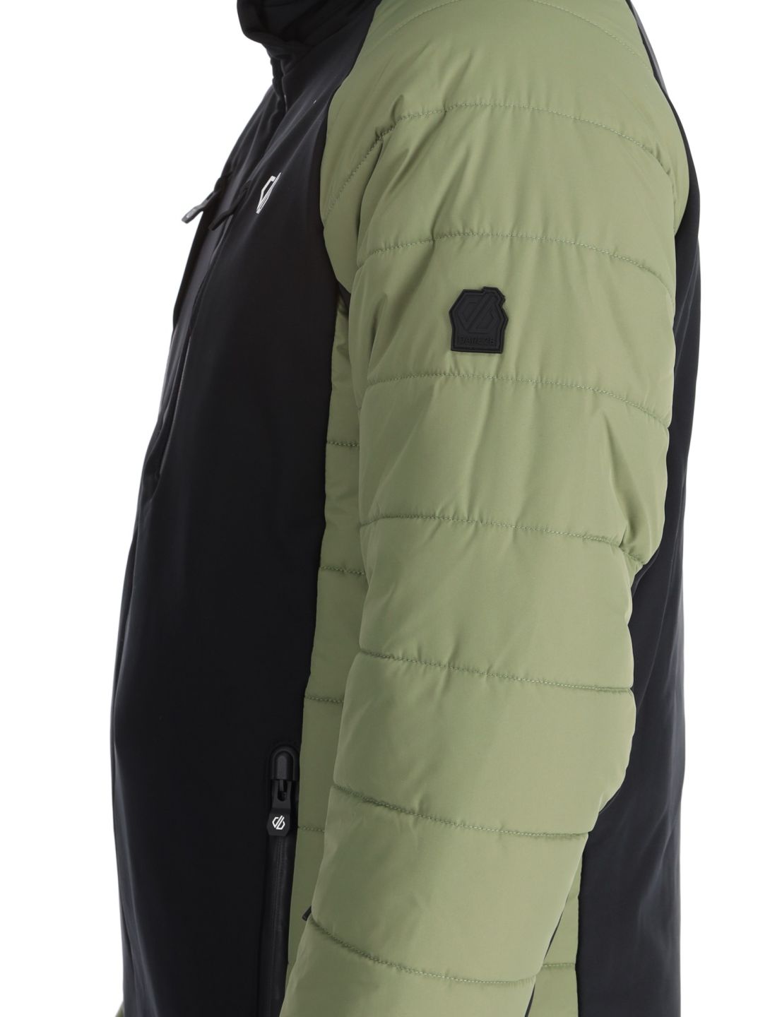 Dare2b, Speed chaqueta de esquí softshell hombres Olivine Green / Black negro, verde 