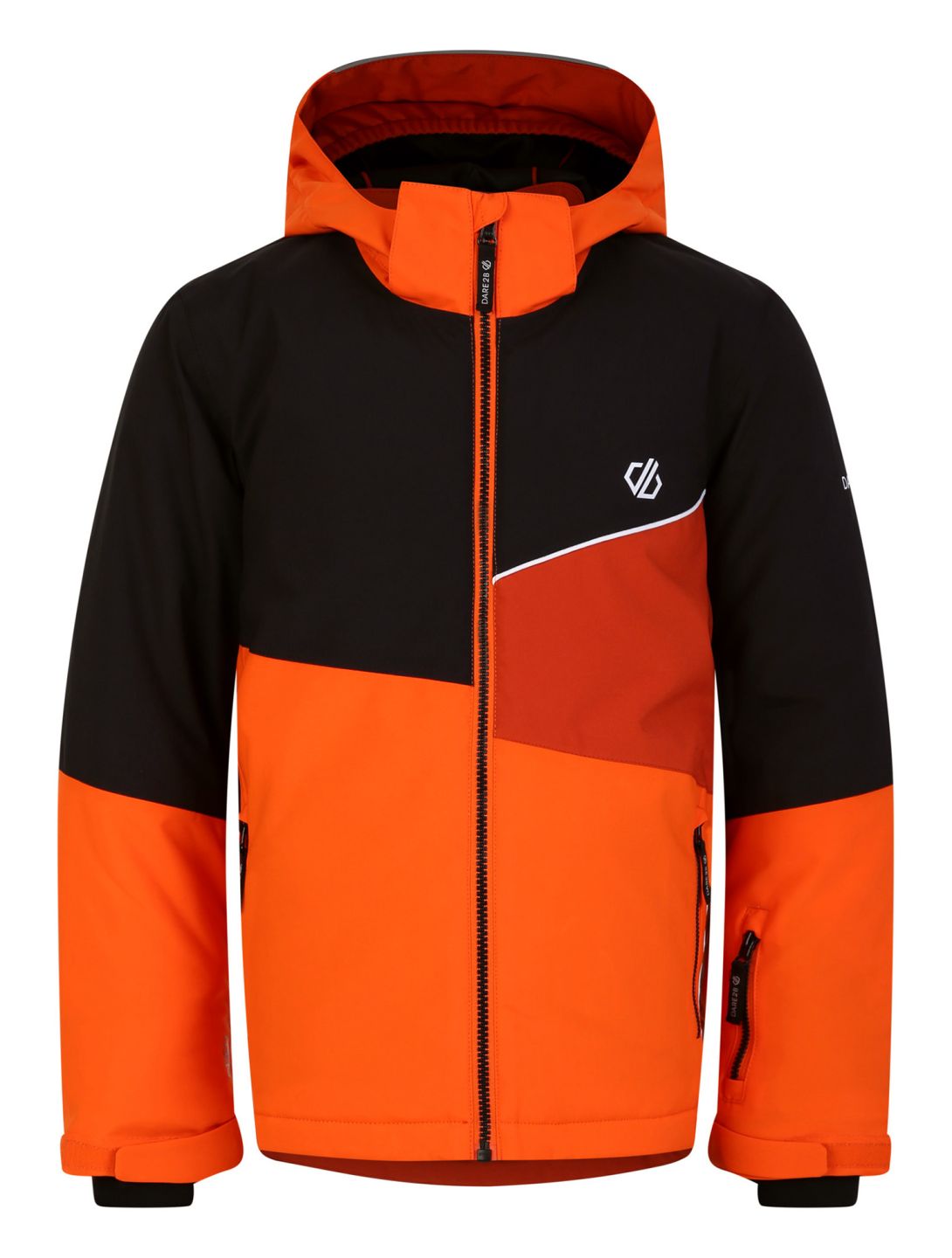 Dare2b, Steazy chaqueta de esquí niños Puffins Orange/Black naranja, negro 