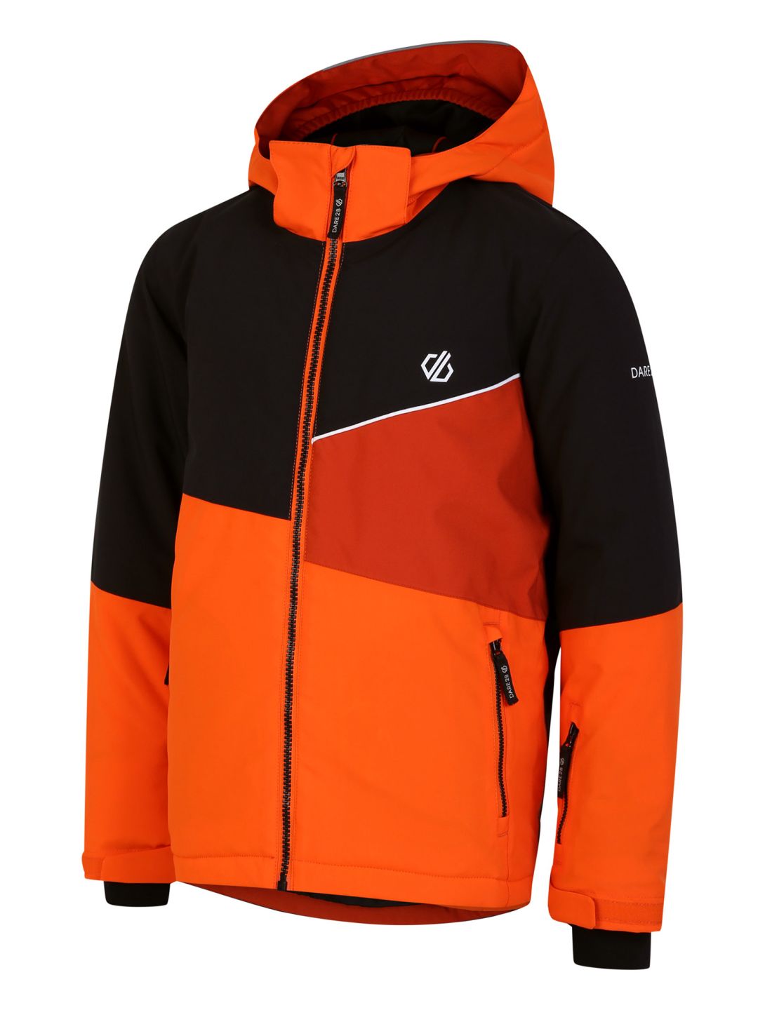 Dare2b, Steazy chaqueta de esquí niños Puffins Orange/Black naranja, negro 