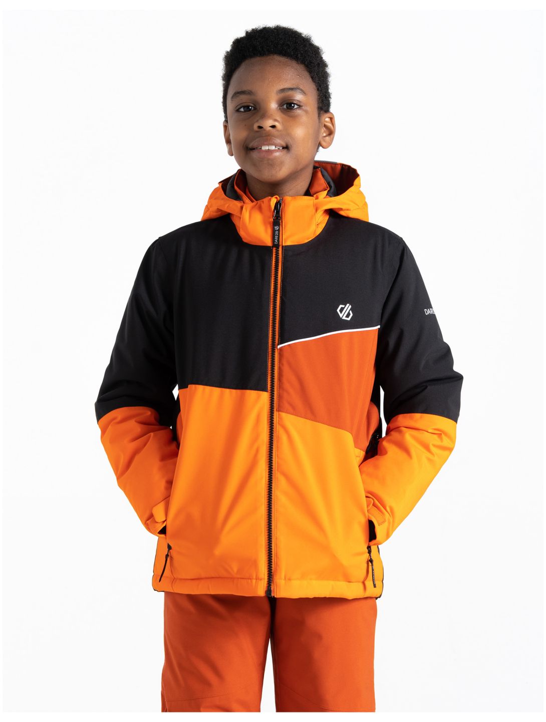 Dare2b, Steazy chaqueta de esquí niños Puffins Orange/Black naranja, negro 