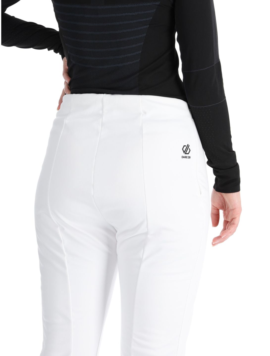 Dare2b, Upshill pantalones de esquí softshell mujeres White blanco 