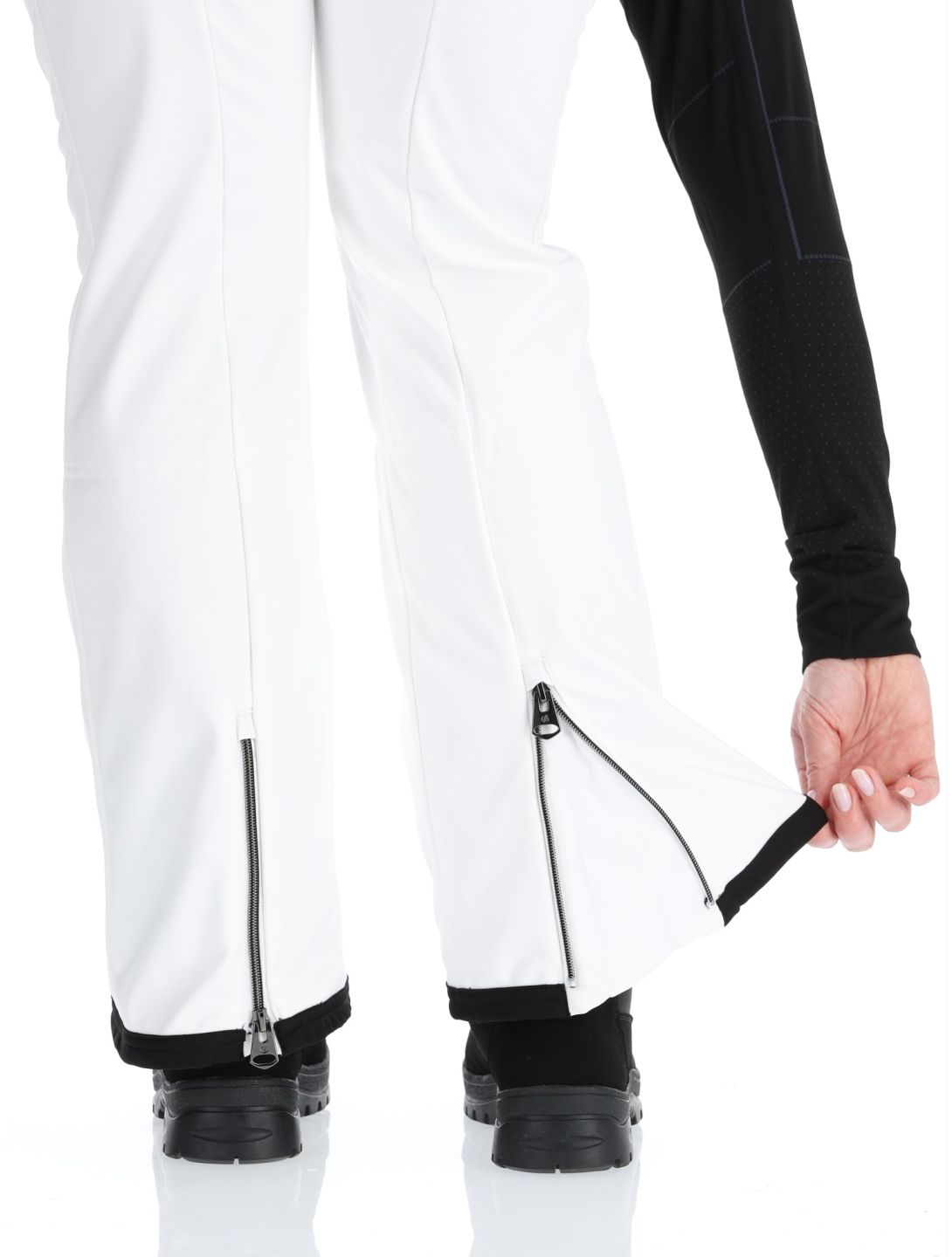 Dare2b, Upshill pantalones de esquí softshell mujeres White blanco 