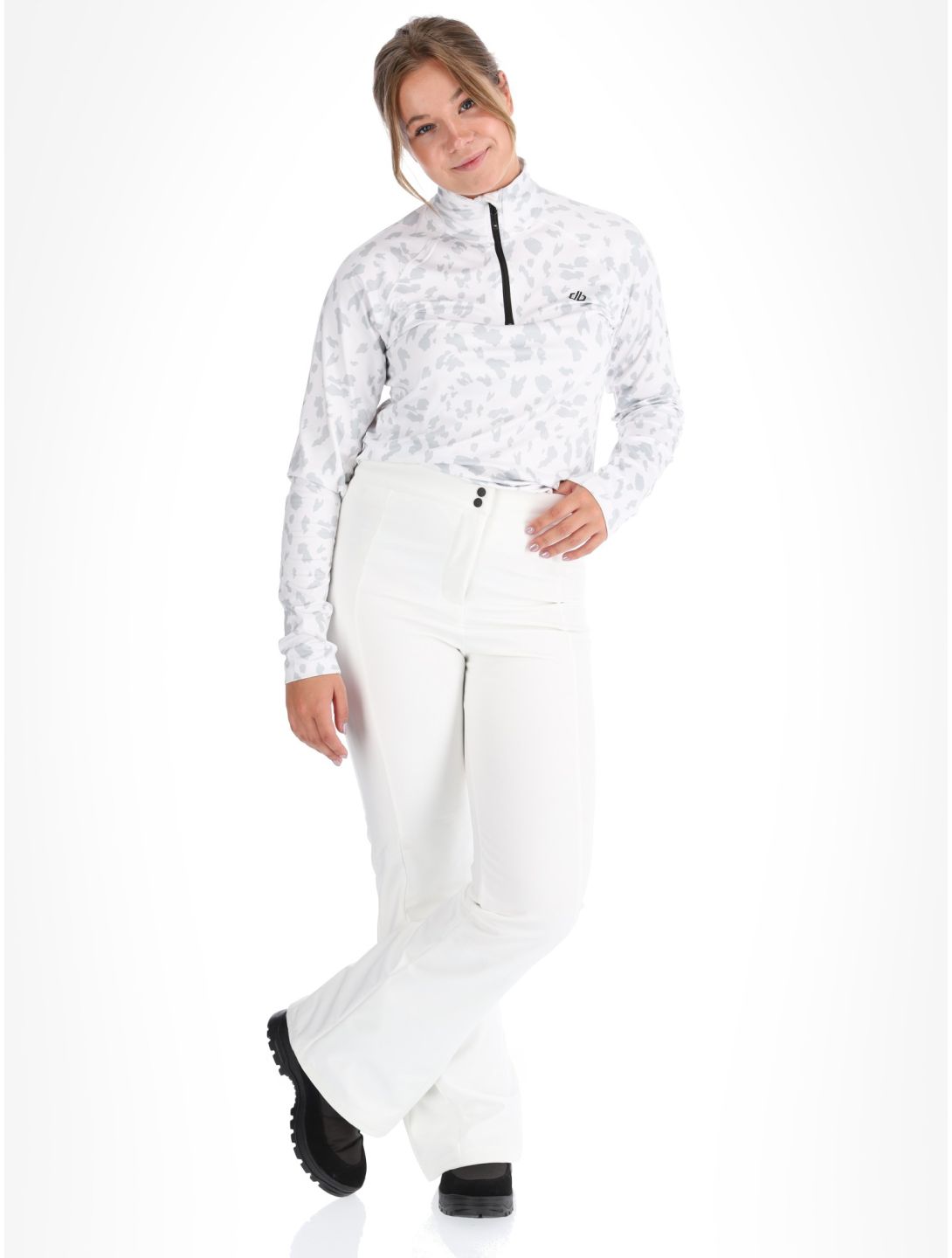 Dare2b, Upshill II pantalones de esquí mujeres Blanc De Blanc blanco 