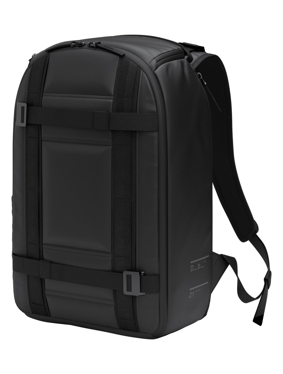 DB Journey, Ramverk Backpack 21L mochila unisex Black Out negro 