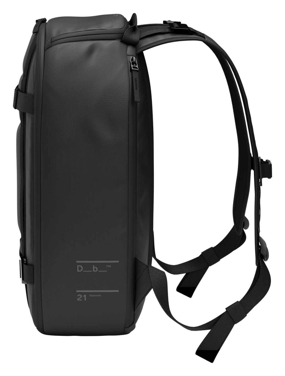 DB Journey, Ramverk Backpack 21L mochila unisex Black Out negro 