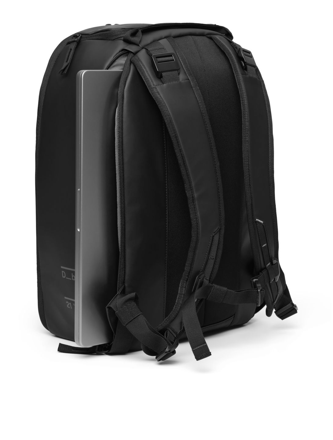 DB Journey, Ramverk Backpack 21L mochila unisex Black Out negro 