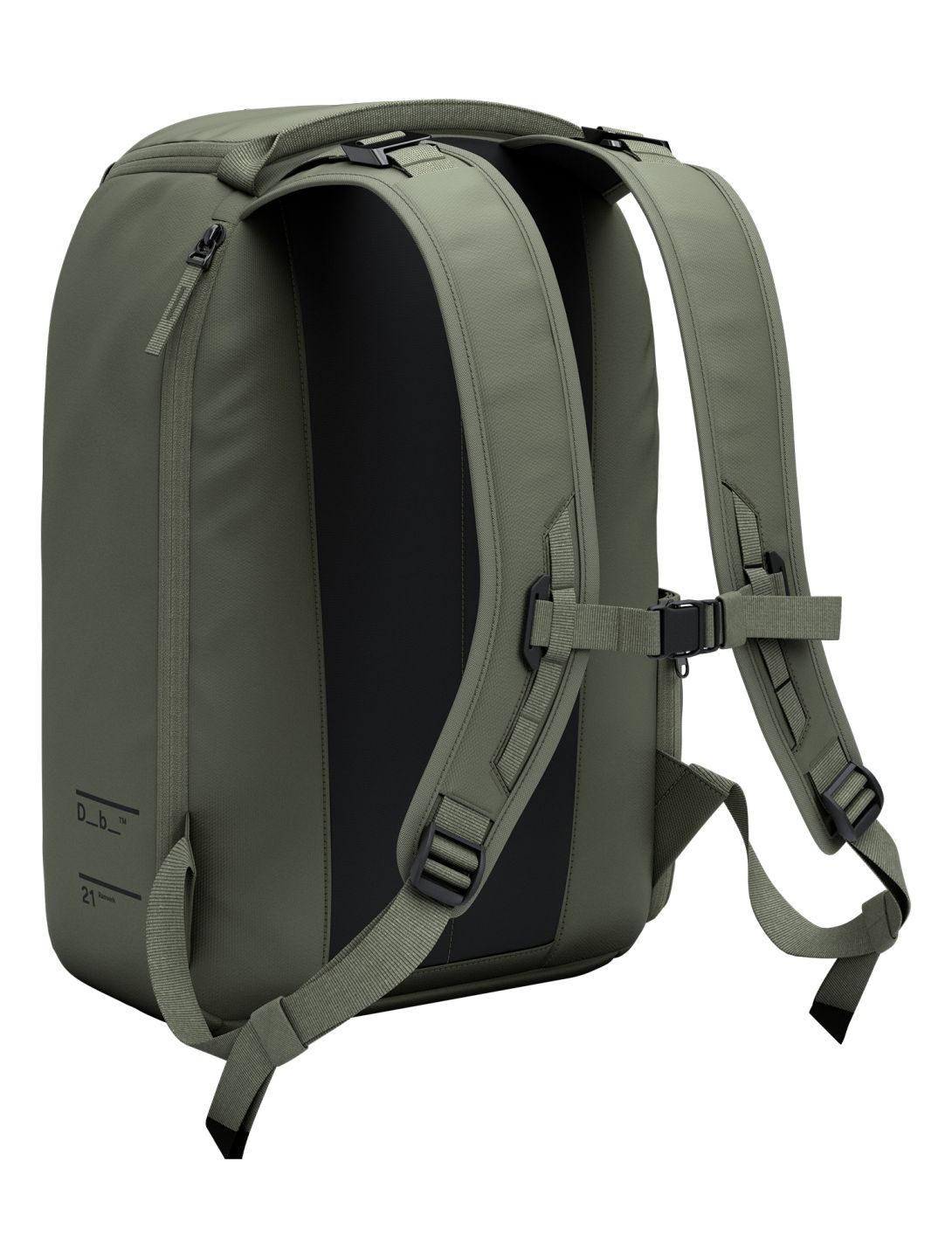 DB Journey, Ramverk Backpack 21L mochila unisex Moss Green verde 