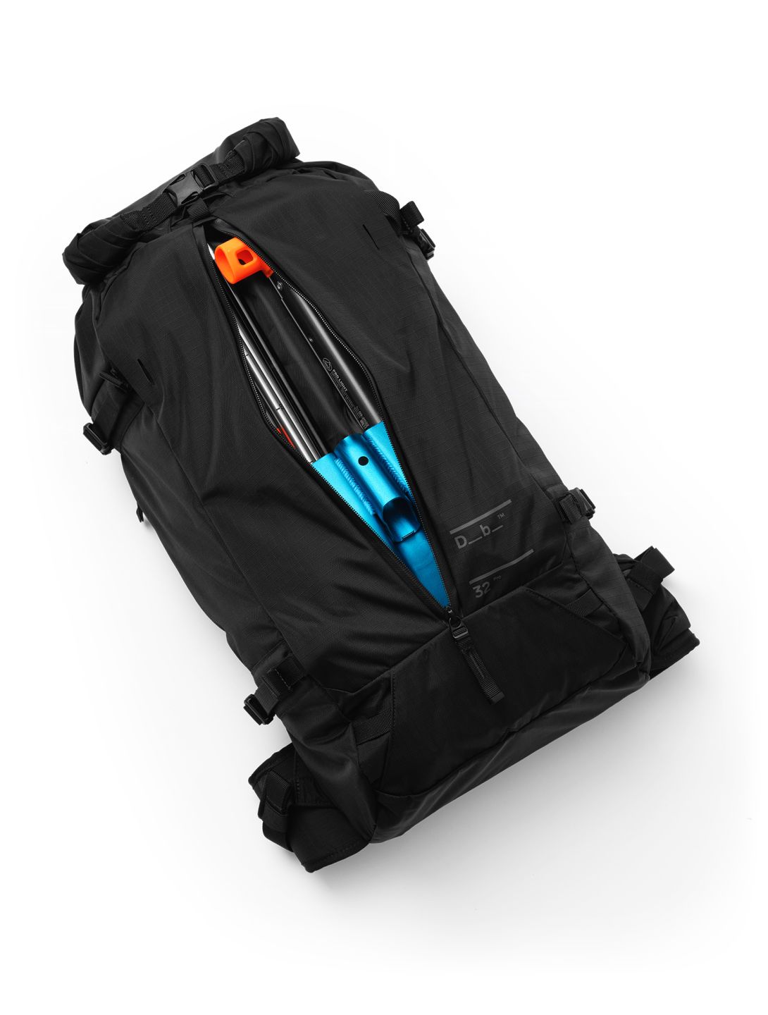 DB Journey, Snow Pro Backpack 32L mochila unisex Midnight Teal azul 