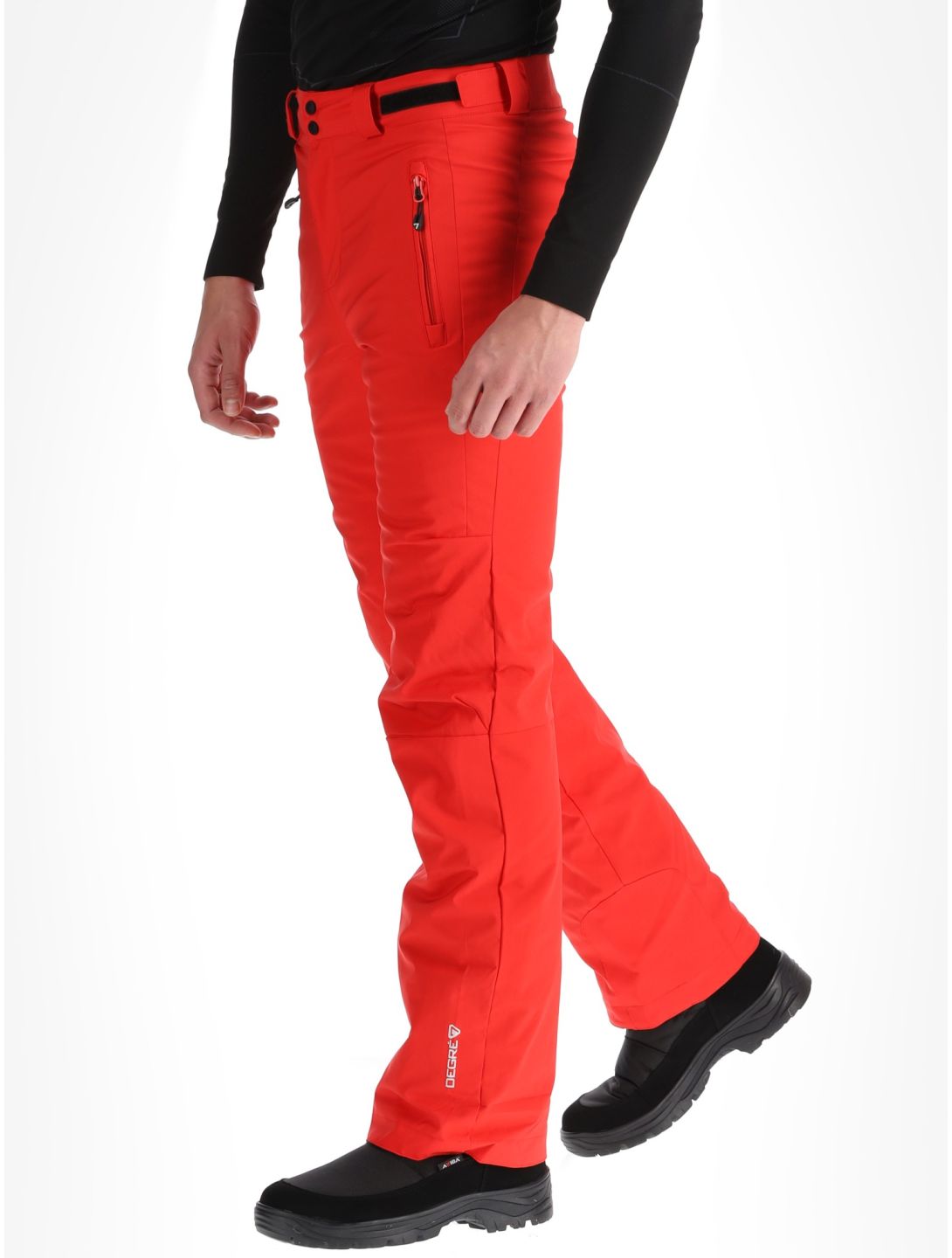 Degre7, Aglo pantalones de esquí hombres True Red rojo 