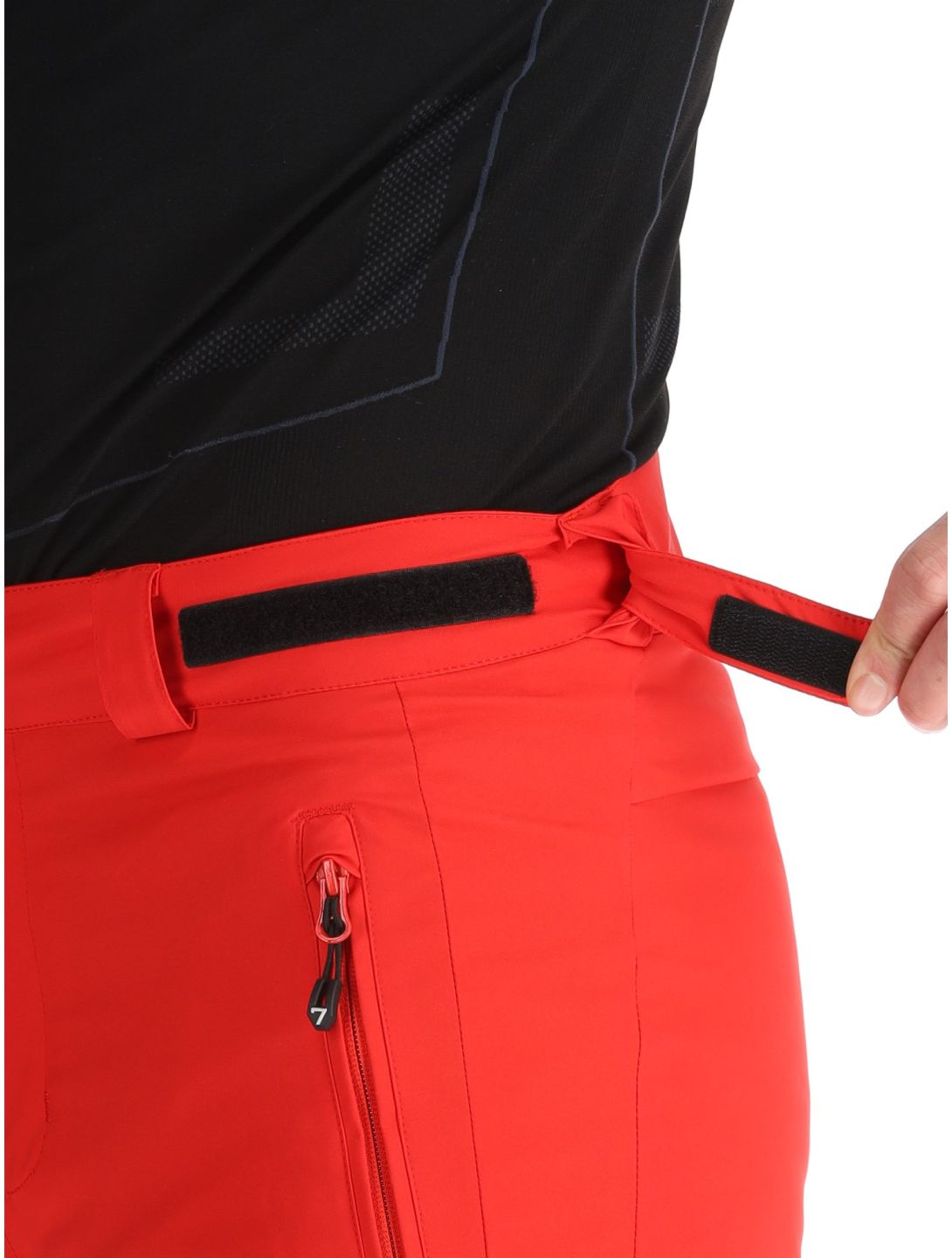 Degre7, Aglo pantalones de esquí hombres True Red rojo 