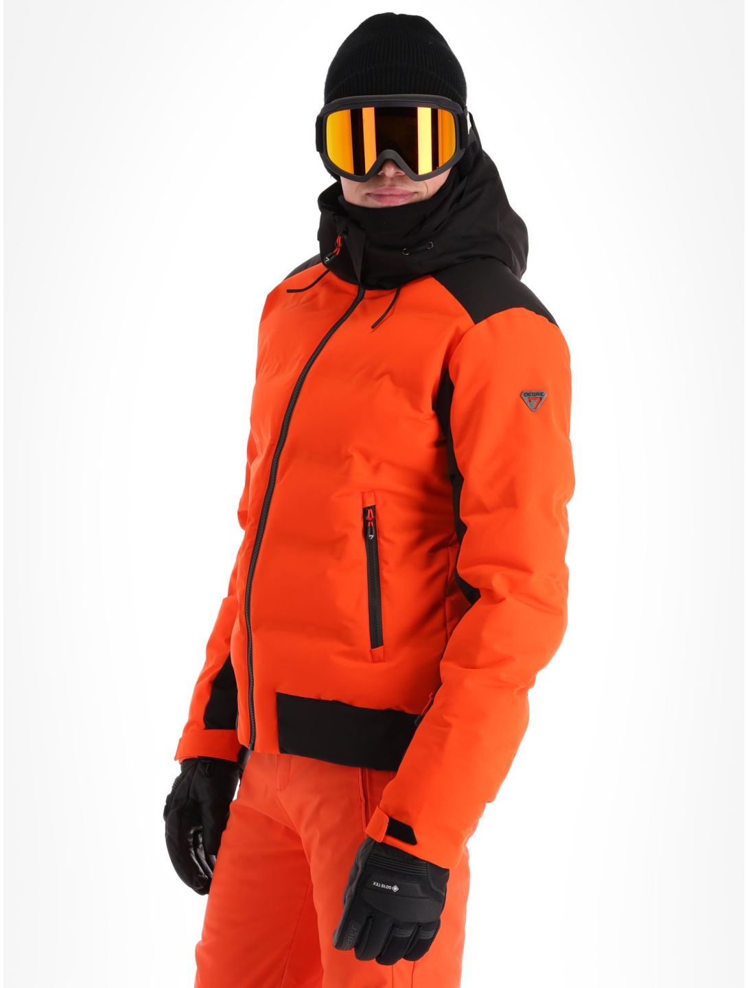 Degre7, Bommy chaqueta de esquí hombres Deep Orange naranja 