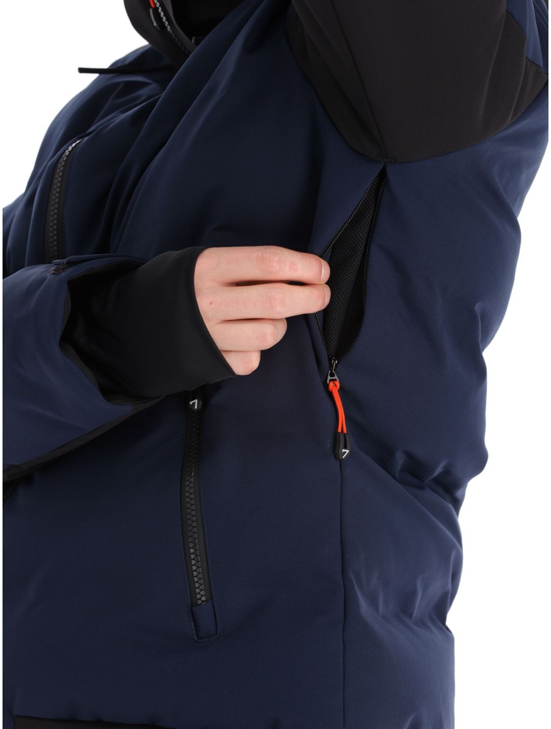 Degre7, Bommy chaqueta de esquí hombres Midnight azul 