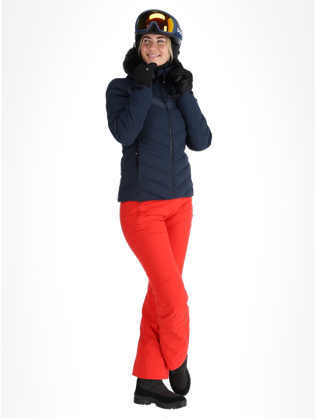 Degre7, Revard chaqueta de esquí mujeres Midnight azul 