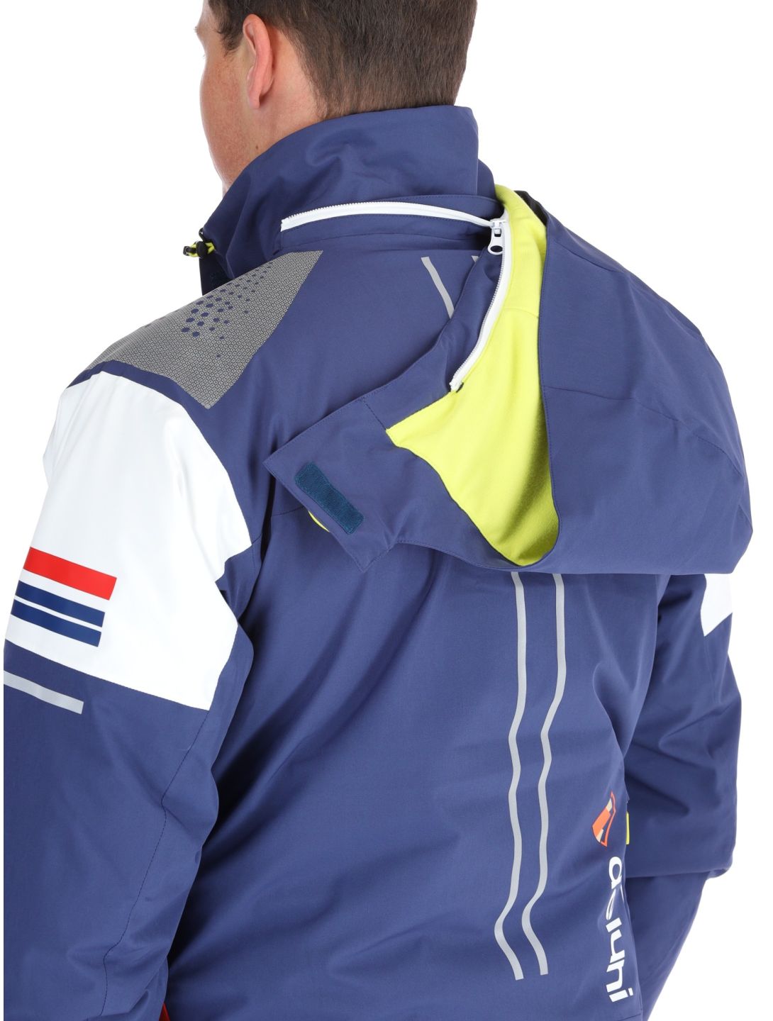 Deluni, Challenger 4 chaqueta de esquí hombres Blue azul 