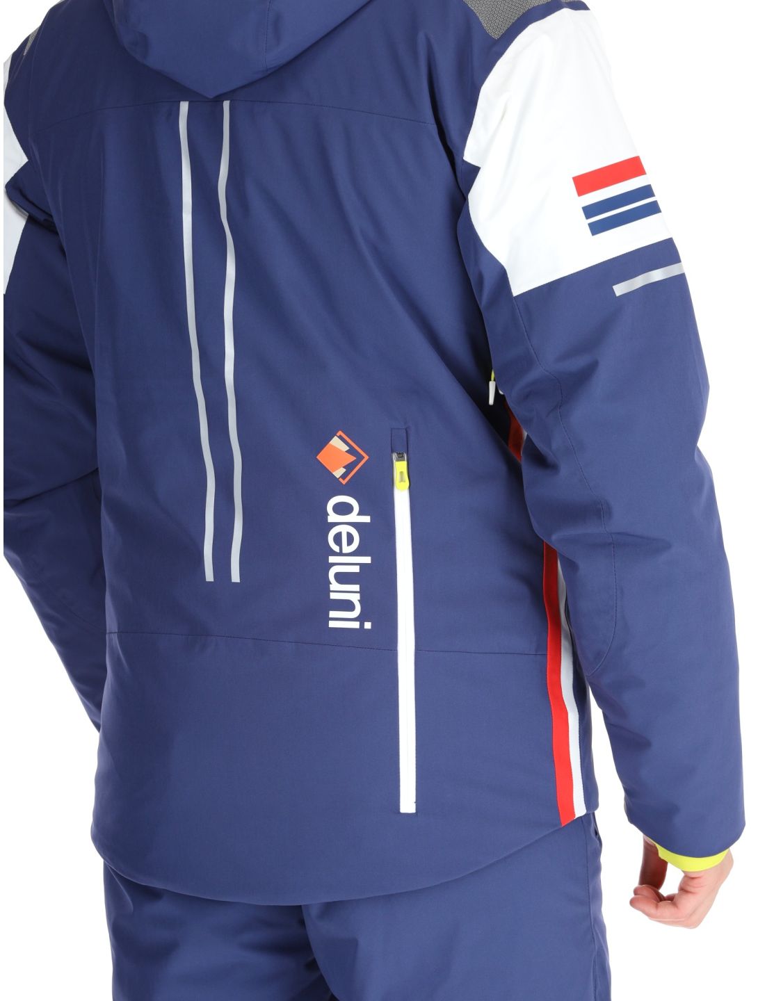 Deluni, Challenger 4 chaqueta de esquí hombres Blue azul 