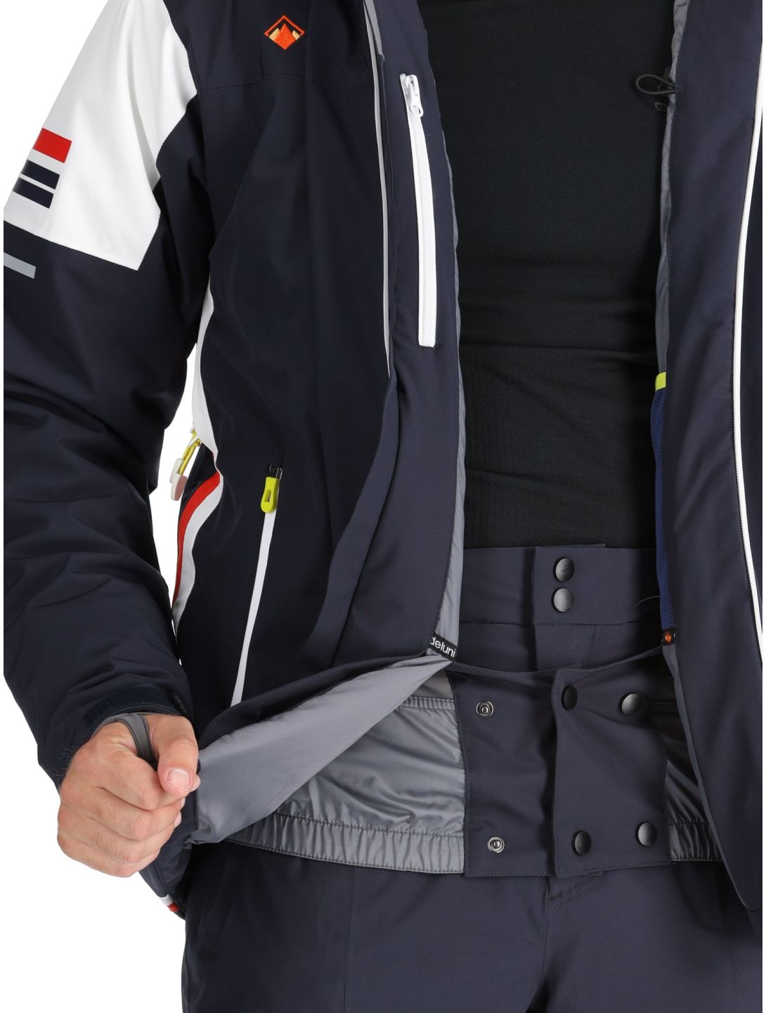 Deluni, Challenger 4 chaqueta de esquí hombres Marine azul 