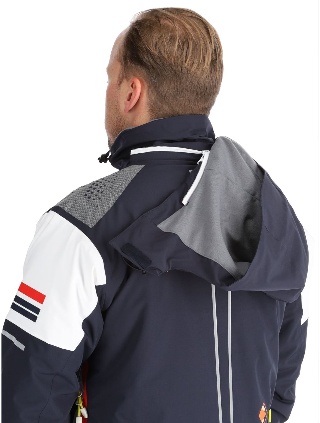 Deluni, Challenger 4 chaqueta de esquí hombres Marine azul 