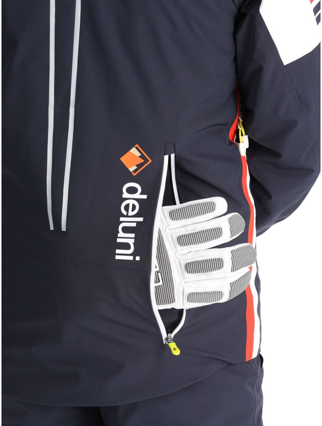 Deluni, Challenger 4 chaqueta de esquí hombres Marine azul 