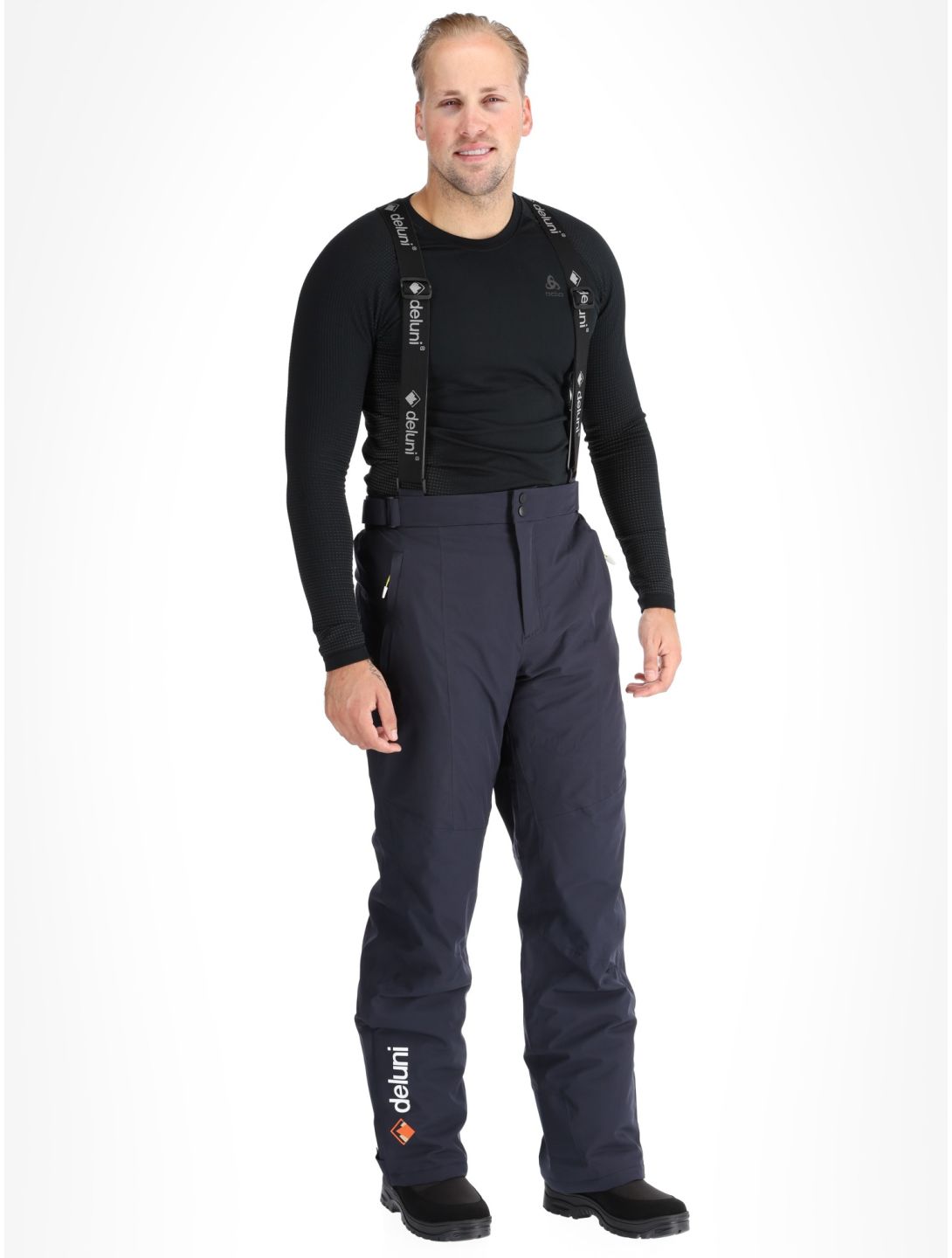 Deluni, Challenger 4 pantalones de esquí hombres Marine azul 