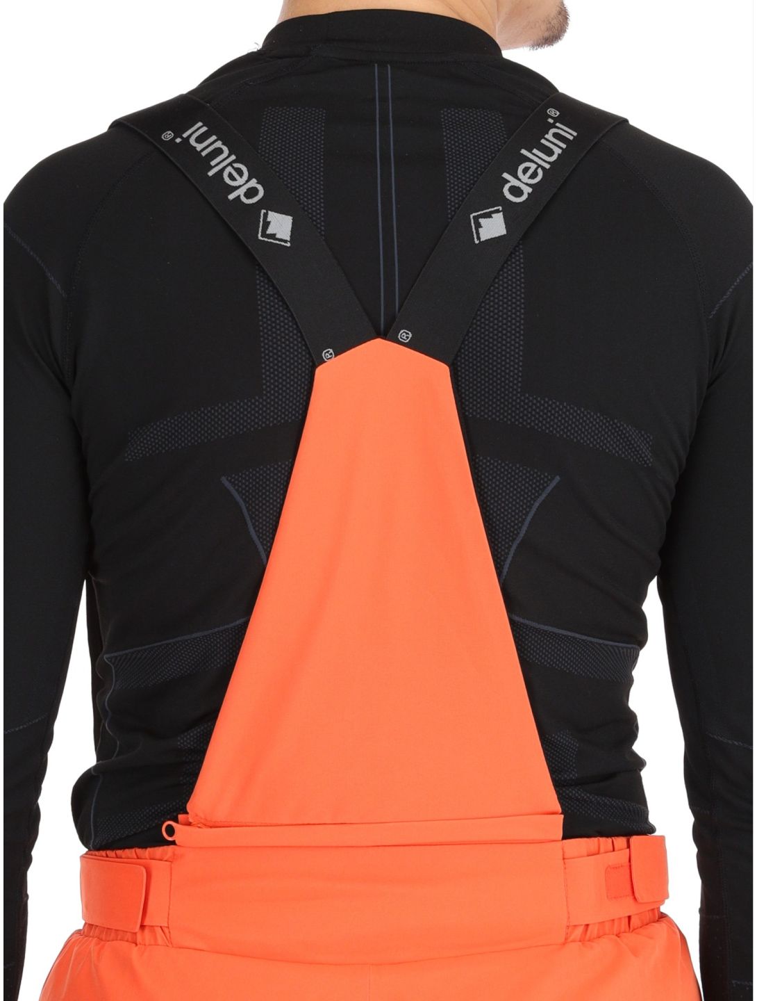 Deluni, Challenger 4 pantalones de esquí hombres Orange naranja 