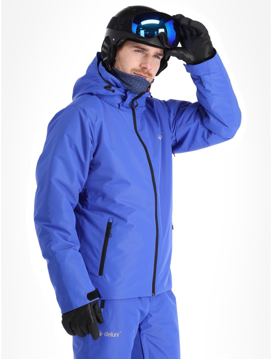 Deluni, Icerocker Pure chaqueta de esquí hombres Blue azul 