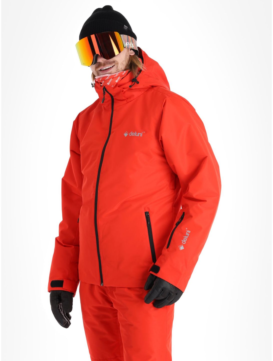 Deluni, Icerocker Pure chaqueta de esquí hombres Red rojo 