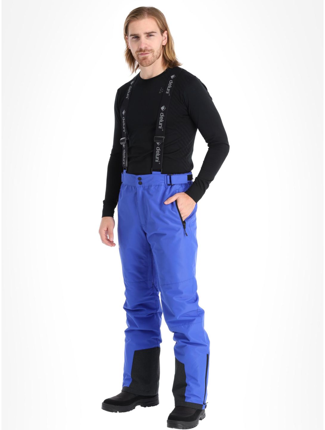 Deluni, Icerocker Pure pantalones de esquí hombres Blue azul 