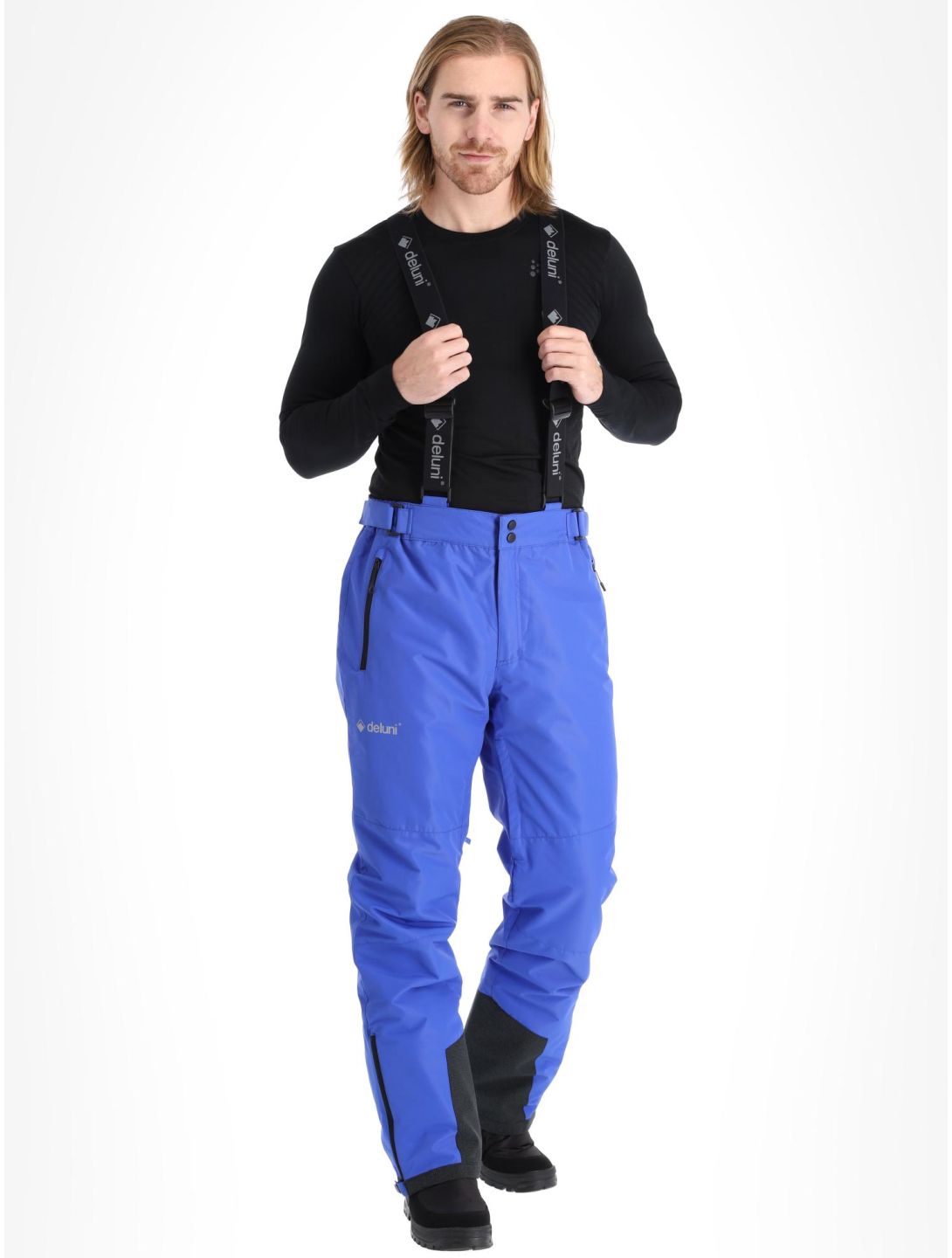 Deluni, Icerocker Pure pantalones de esquí hombres Blue azul 