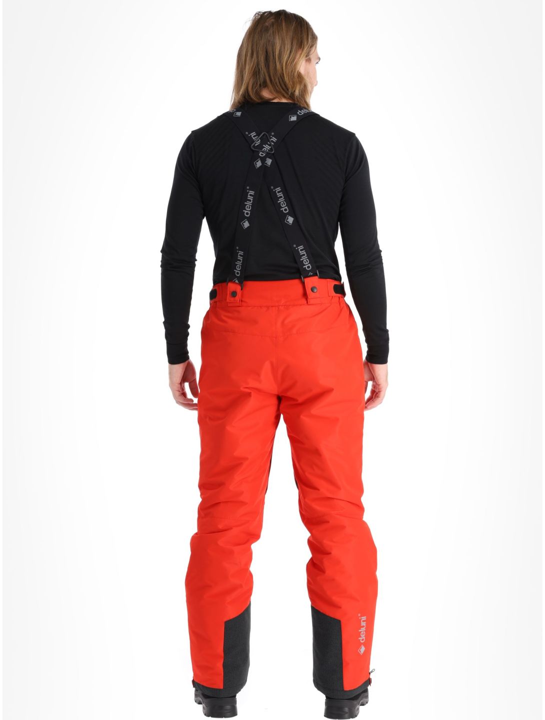 Deluni, Icerocker Pure pantalones de esquí hombres Red rojo 