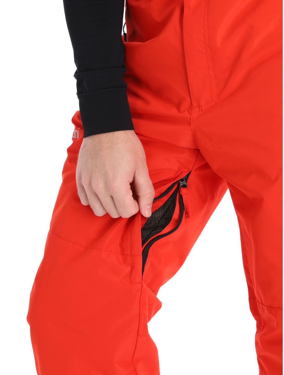 Deluni, Icerocker Pure pantalones de esquí hombres Red rojo 