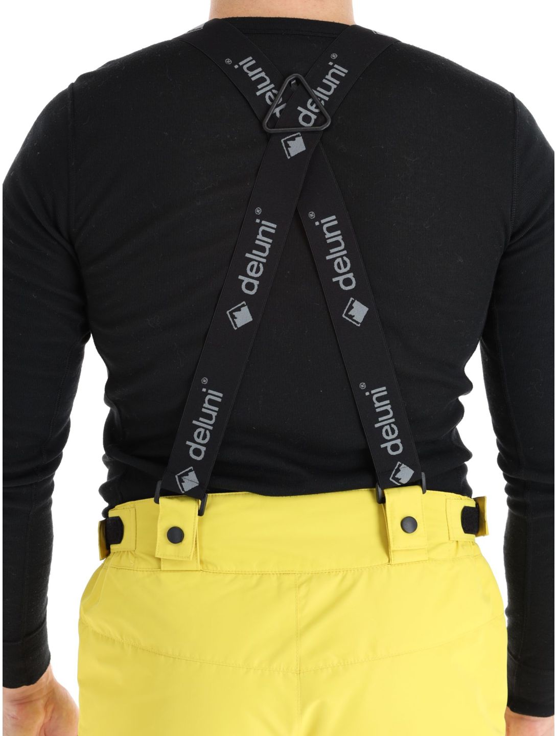 Deluni, Icerocker Pure pantalones de esquí hombres Yellow amarillo 