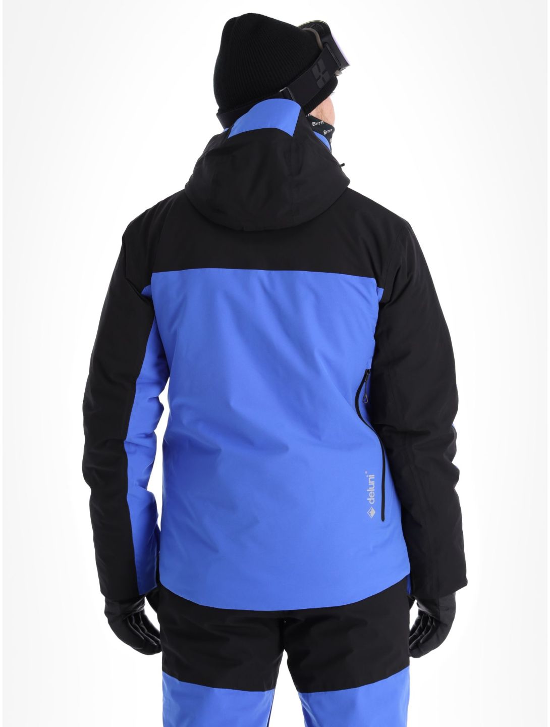 Deluni, Icerocker Pro chaqueta de esquí hombres Black / Blue azul, negro 