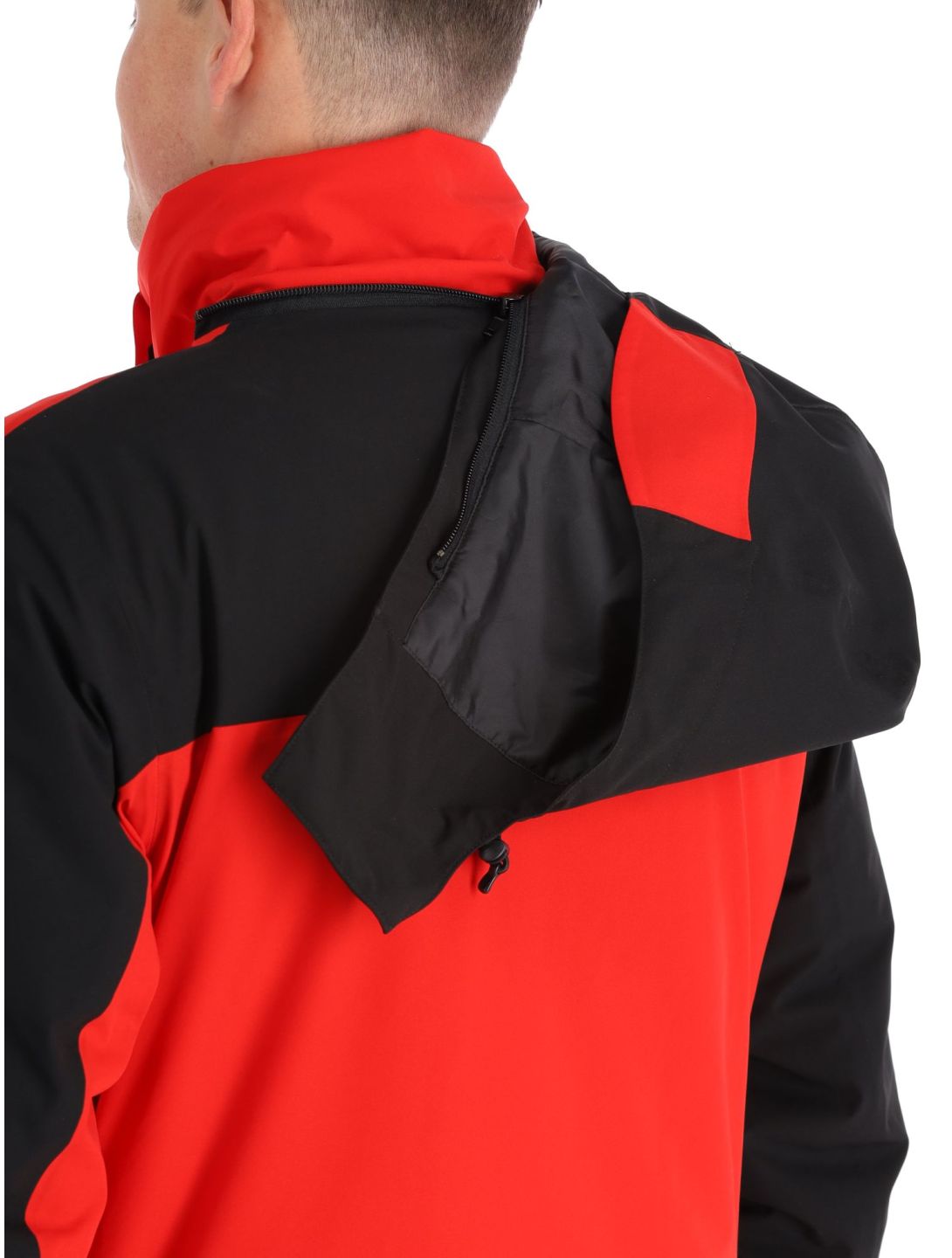 Deluni, Icerocker Pro chaqueta de esquí hombres Black / Red negro, rojo 