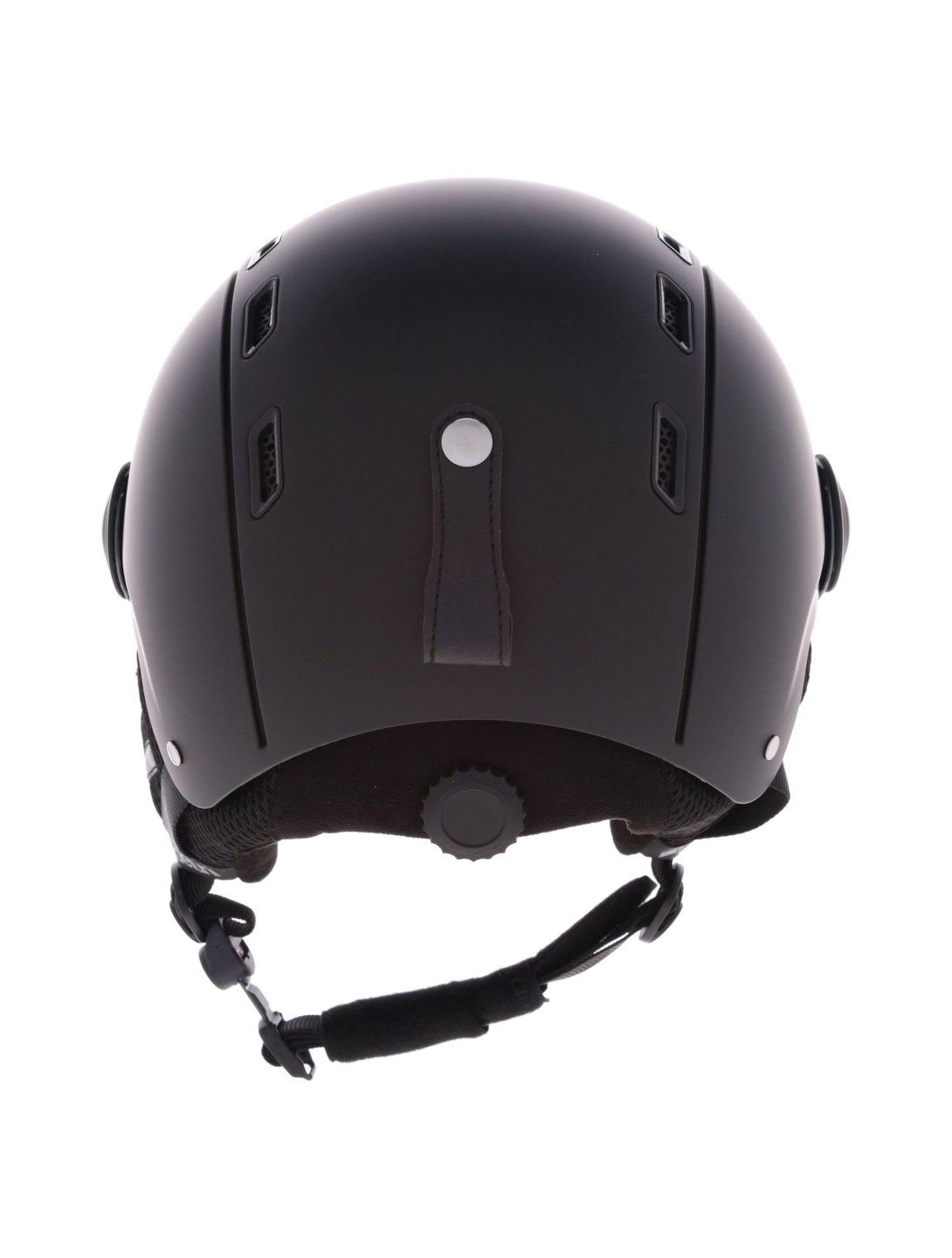 Deluni, Montano Pro 1 casco con visera unisex Matt Black negro 