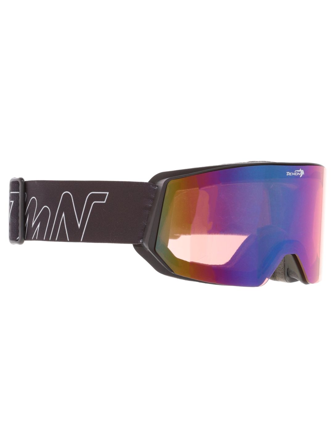 Demon, Intrepid (OTG) gafas de esquí OTG unisex Black Green - Orange Green Mirror negro 