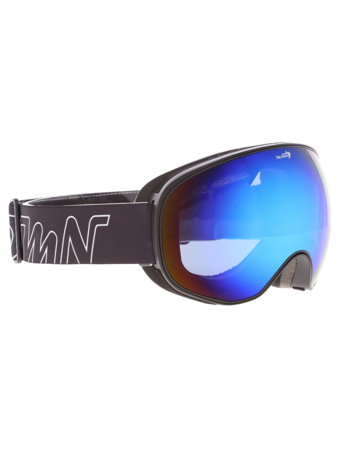 Demon, Magnet gafas de esquí lente extra unisex Matt Black Blue - Multilayer Smoke Blue negro 