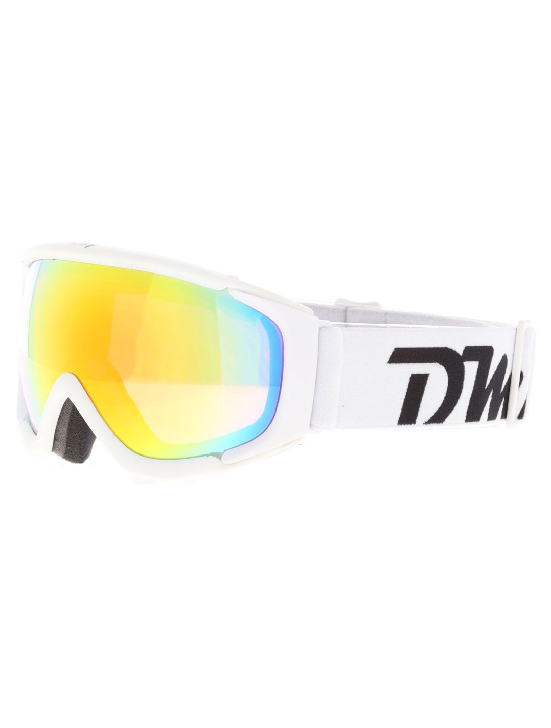 Demon, Matrix gafas de esquí unisex Matt White Red - Pink Multilayer Orange blanco 