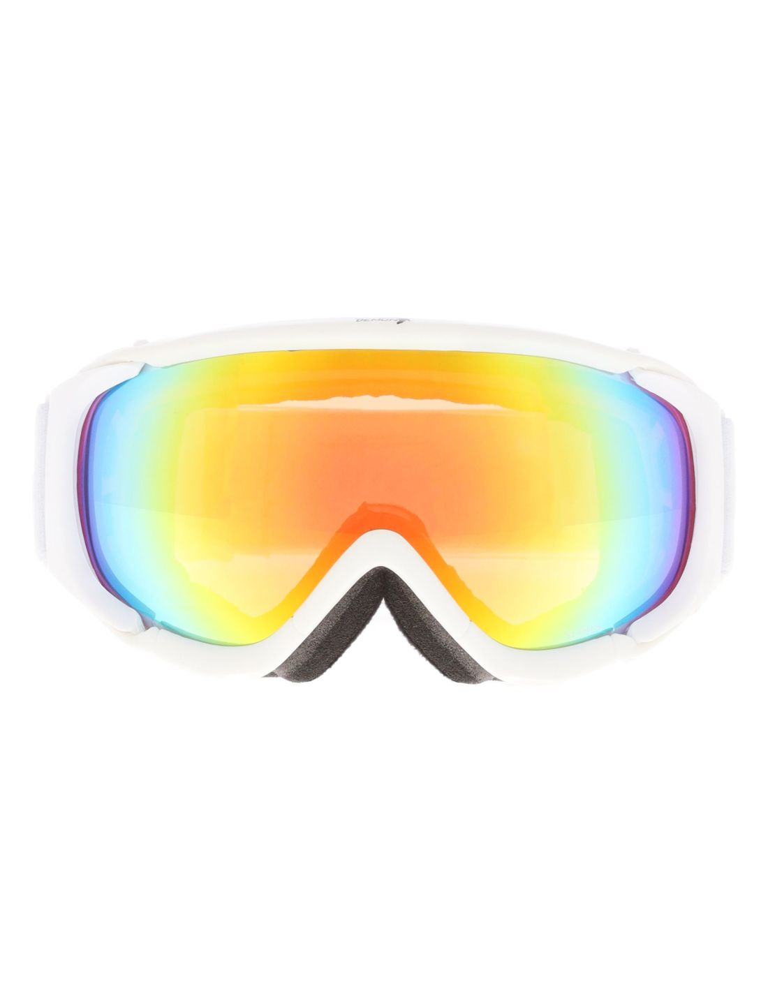 Demon, Matrix gafas de esquí unisex Matt White Red - Pink Multilayer Orange blanco 