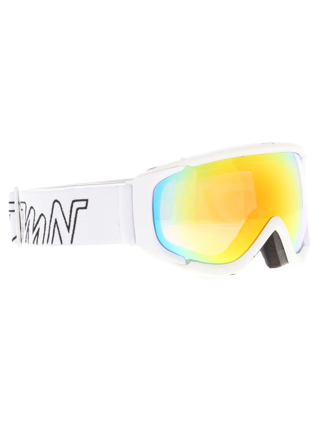 Demon, Matrix gafas de esquí unisex Matt White Red - Pink Multilayer Orange blanco 