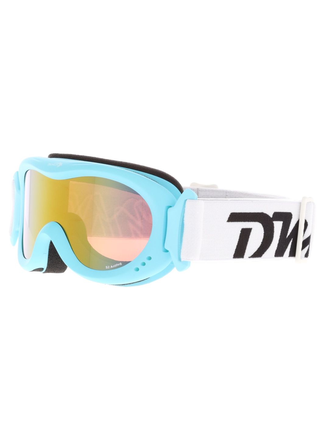 Demon, Snow 6 Mirror gafas de esquí niños Matt Light Blue - Orange Red Mirror azul 