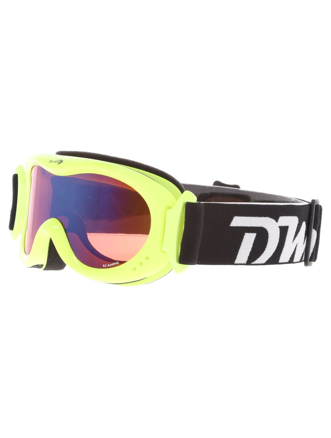 Demon, Snow 6 Mirror gafas de esquí niños Yellow Fluo Safety - Orange Blue Mirror amarillo 