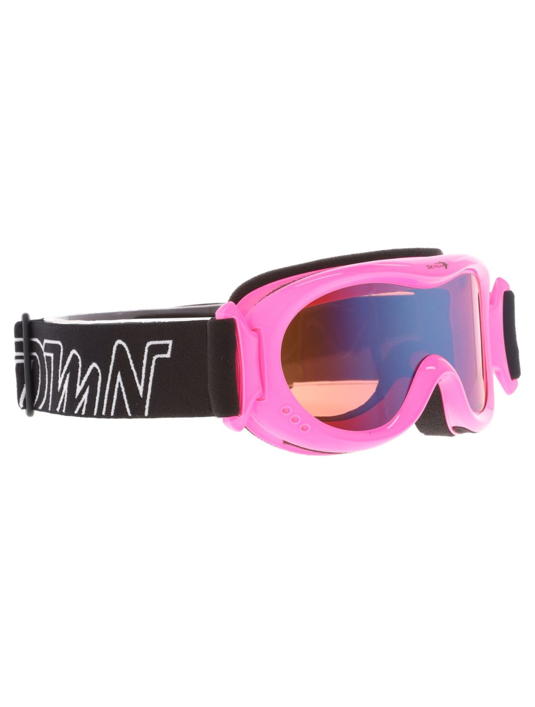 Demon, Snow 6 Mirror gafas de esquí niños Fuchsia Fluo Safety - Orange Blue Mirror 