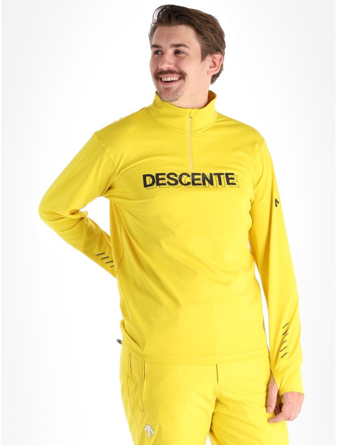 Descente, Archer jersey hombres Warbler Yellow amarillo 