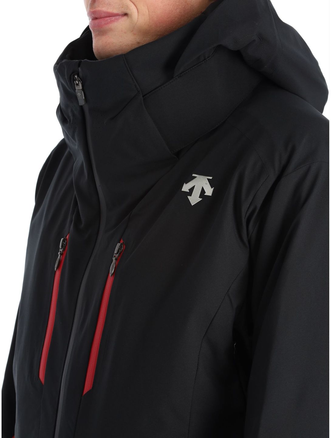 Descente, Chester chaqueta de esquí hombres Black negro 