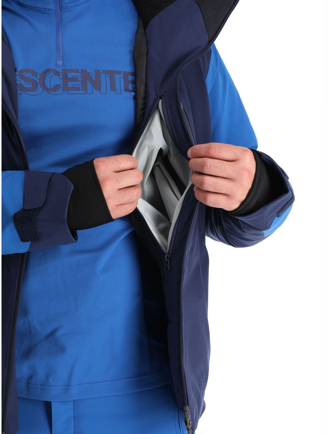 Descente, Chester chaqueta de esquí hombres Dark Night azul 