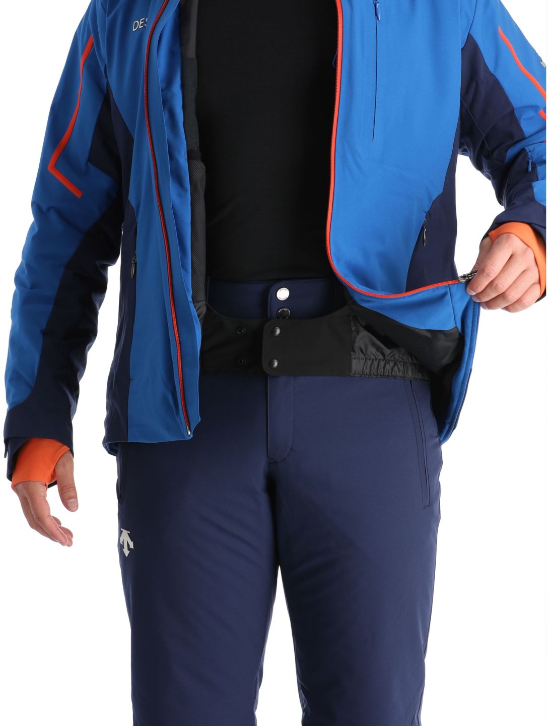 Descente, Cody chaqueta de esquí hombres Laps Blue azul, negro 